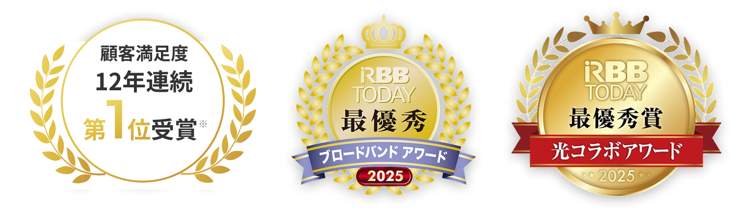 RBB TODAY 光コラボアワード2024／RBB TODAY ブロードバンドアワード2024