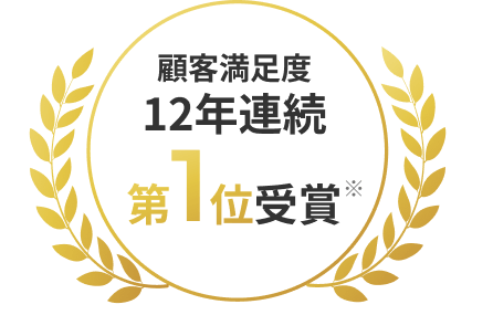 外部調査機関が実施する調査において、通算33回(第1位)を受賞。