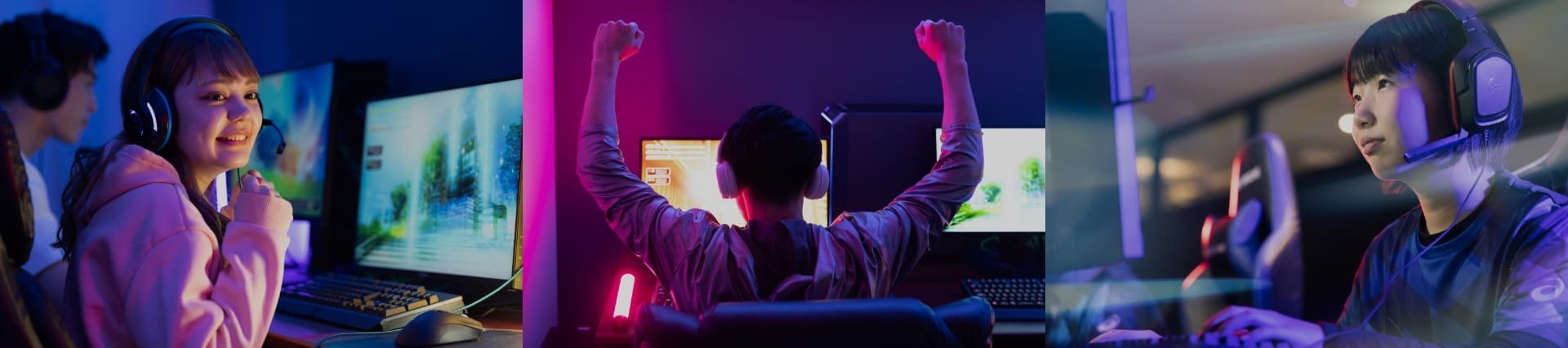 ゲームをしている人々のイメージ写真