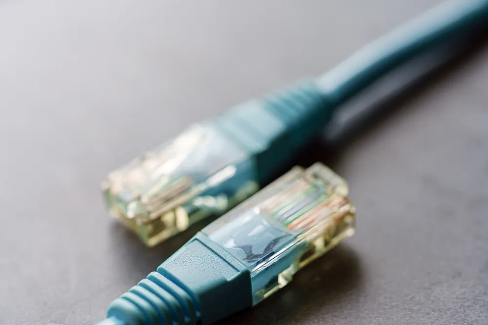 ネットワーク通信に使用するLANケーブル端子のイメージ画像