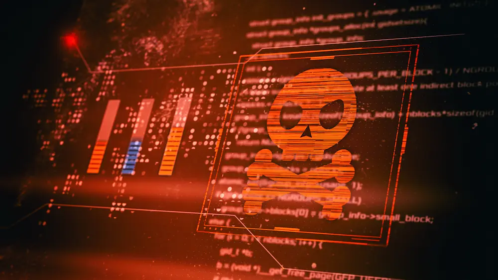 サイバー攻撃の危険性を表すイメージ画像